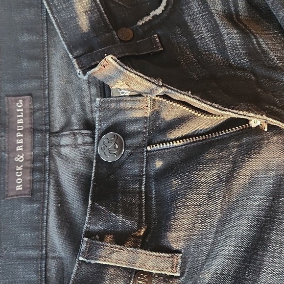 NWOT Rock & Republic dark jeans - Size 27 - Picture 11 of 12